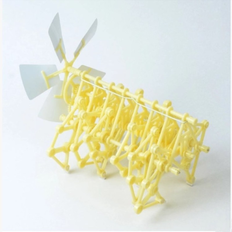 Wind Powered Bionic Beast Robo - Science Diy Model recension och pris