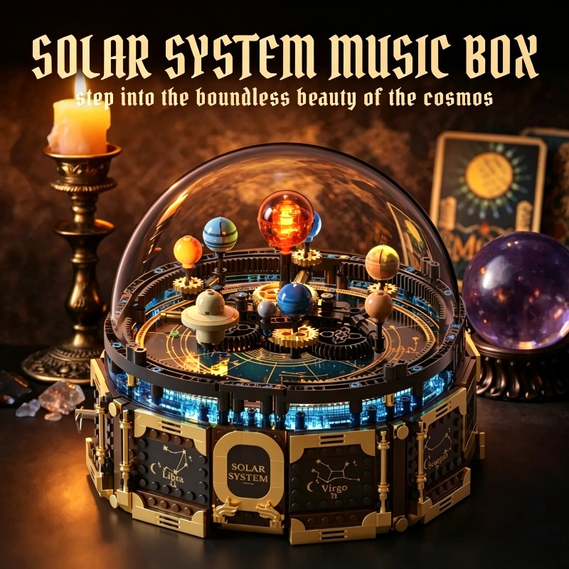 Solar System Music Box Buildin - Solar System Orrery recension och pris
