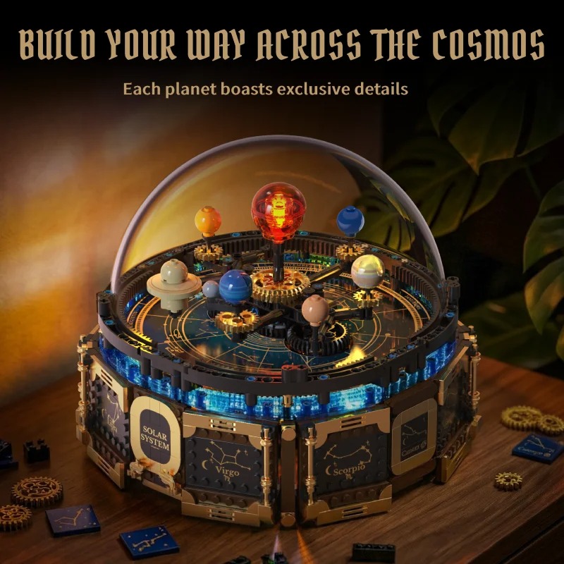 Solar System Music Box Buildin - Solar System Orrery recension och pris