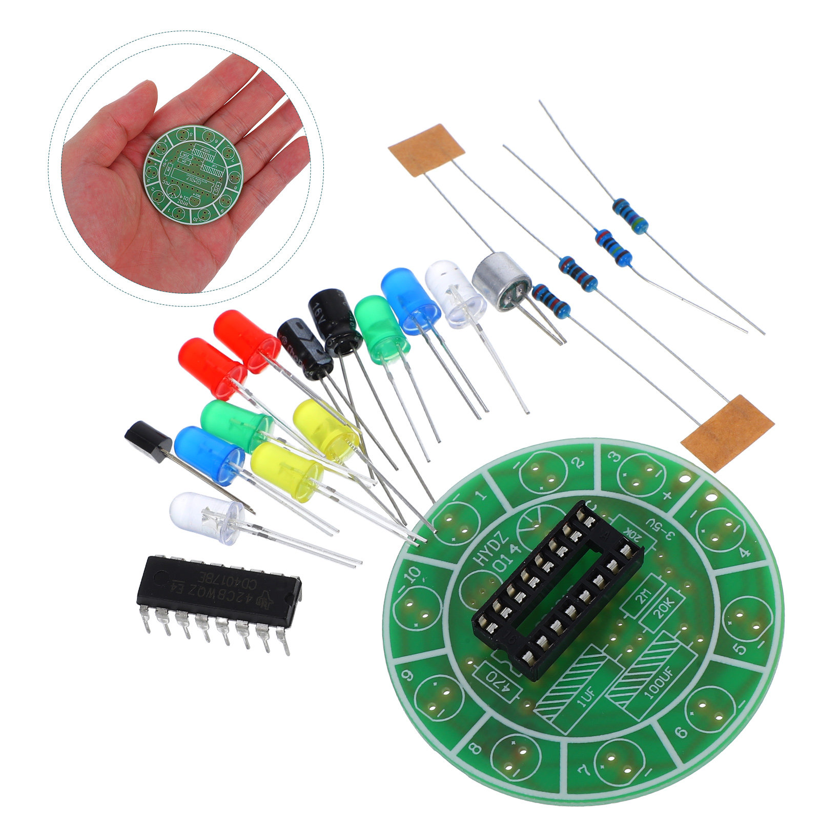 1Set Sound Activated Rotating  - Science Kit recension och pris