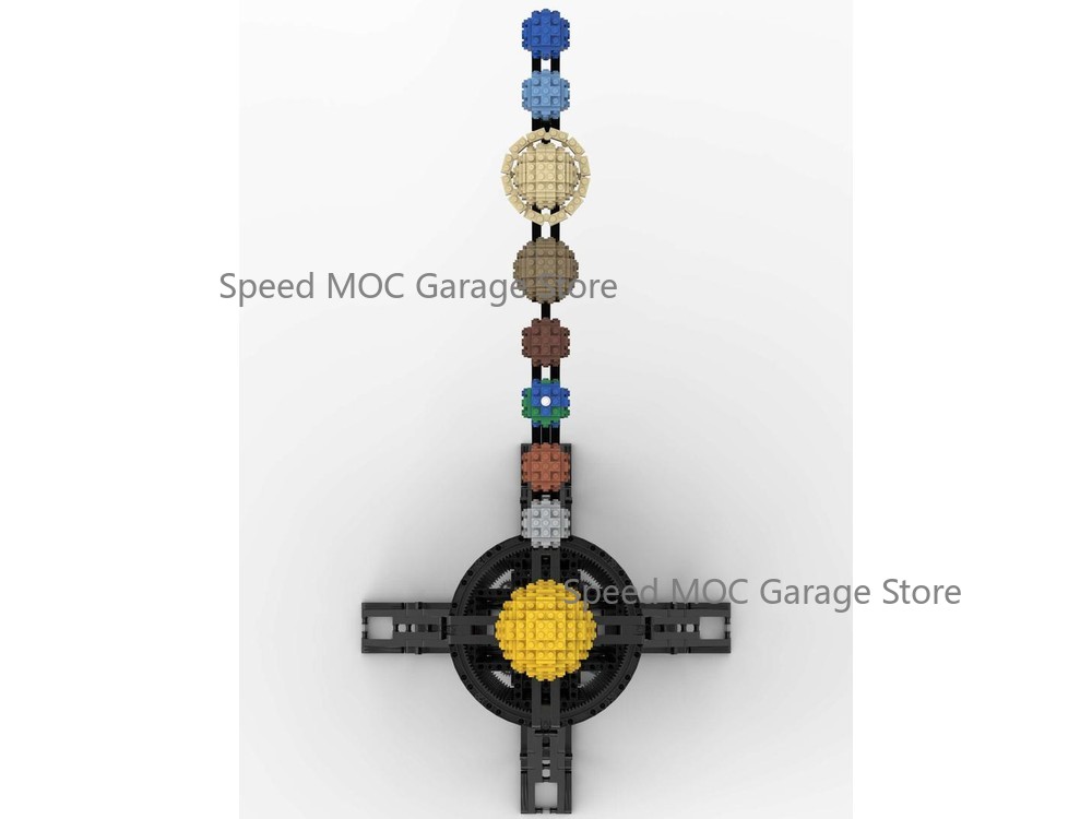 MOC-38774 Mechanical Solar Sys - Solar System Orrery recension och pris