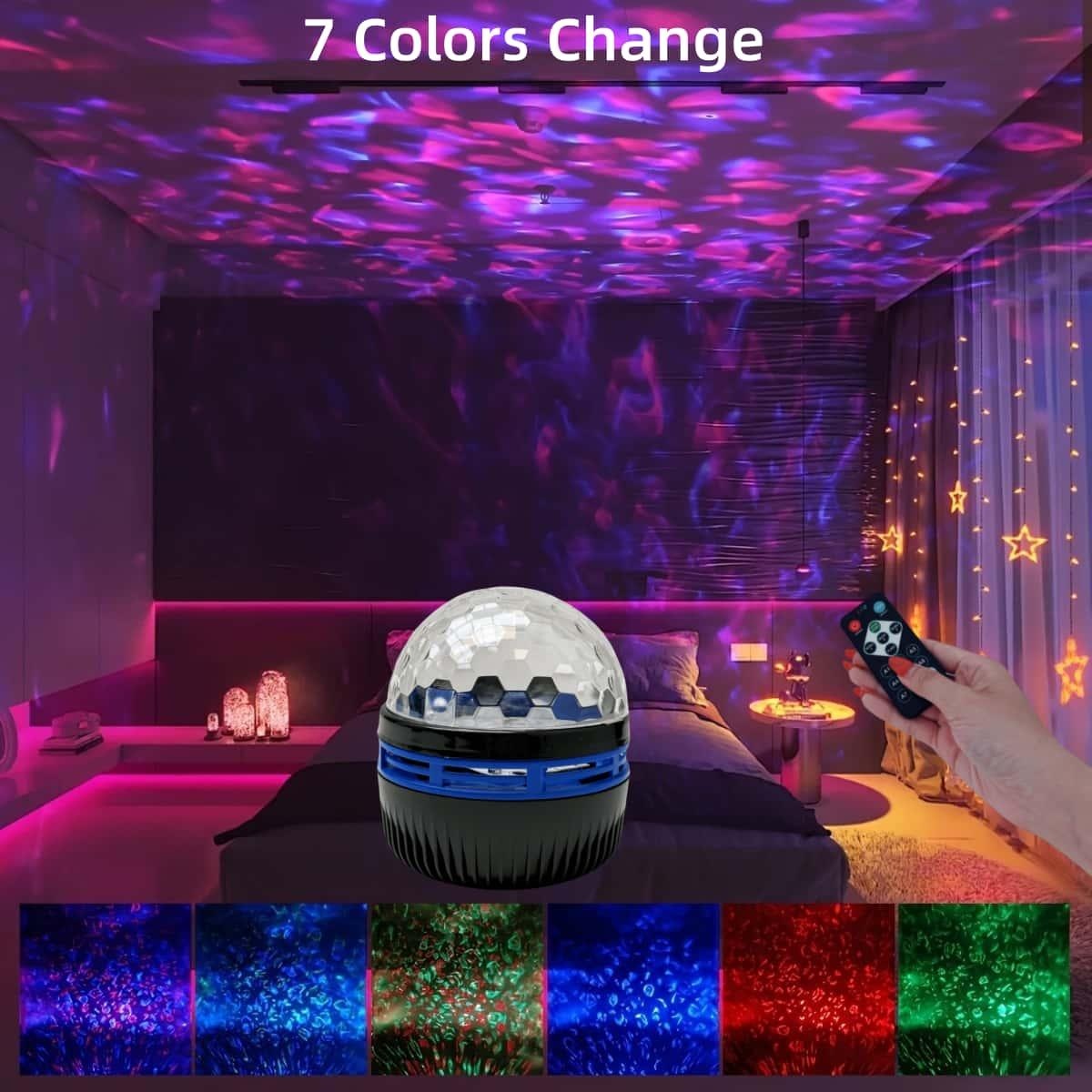 7 Modes RGB Starry Sky Galaxy  - Planetarium Projector Home recension och pris