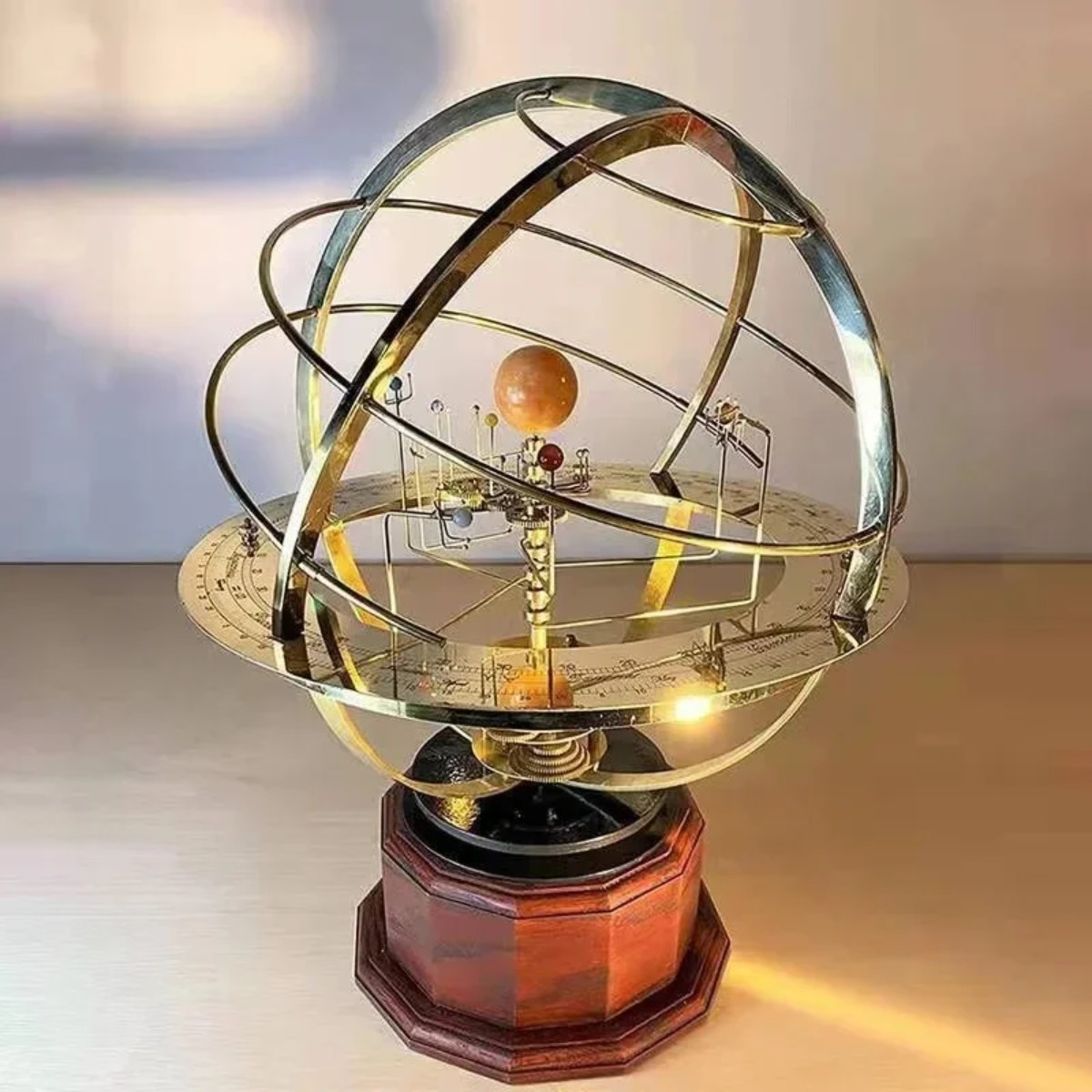 Mechanical Solar System Model  - Solar System Orrery recension och pris