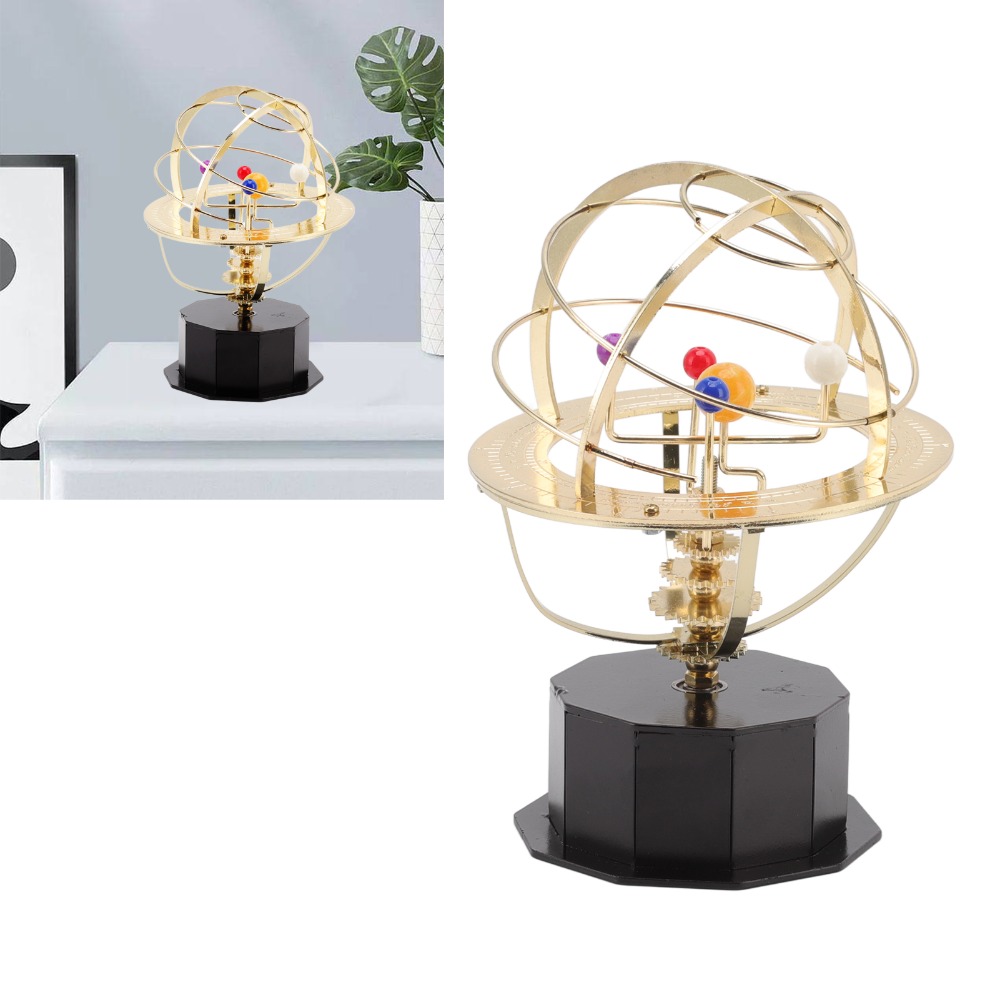 Gold Iron Solar System Model R - Solar System Orrery recension och pris