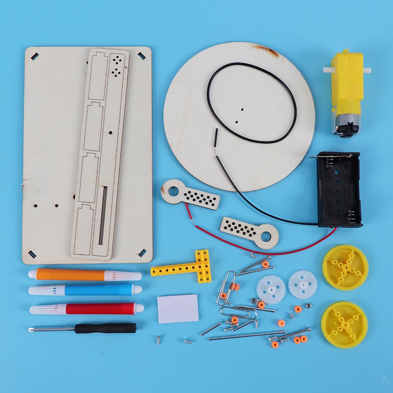 1-3Pcs DIY Wooden Electric Plo - Science Diy Model recension och pris