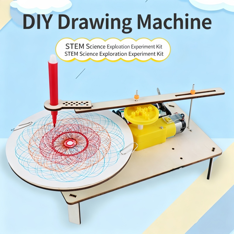 1-3Pcs DIY Wooden Electric Plo - Science Diy Model recension och pris