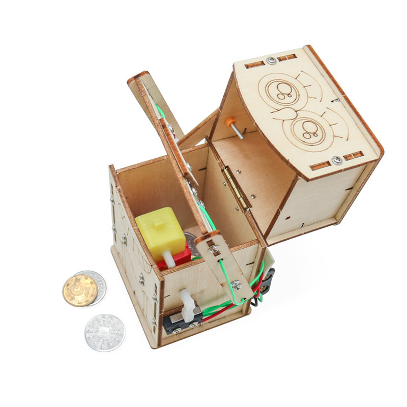 Wooden Electric Powered Eat Co - Science Diy Model recension och pris