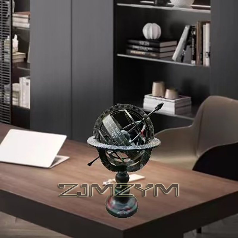 World Globe Modern Map In Anti - Solar System Orrery recension och pris