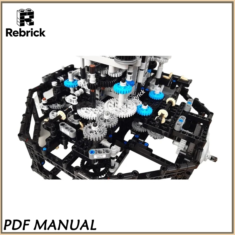 Exquisite MOC Construction Bri - Solar System Orrery recension och pris