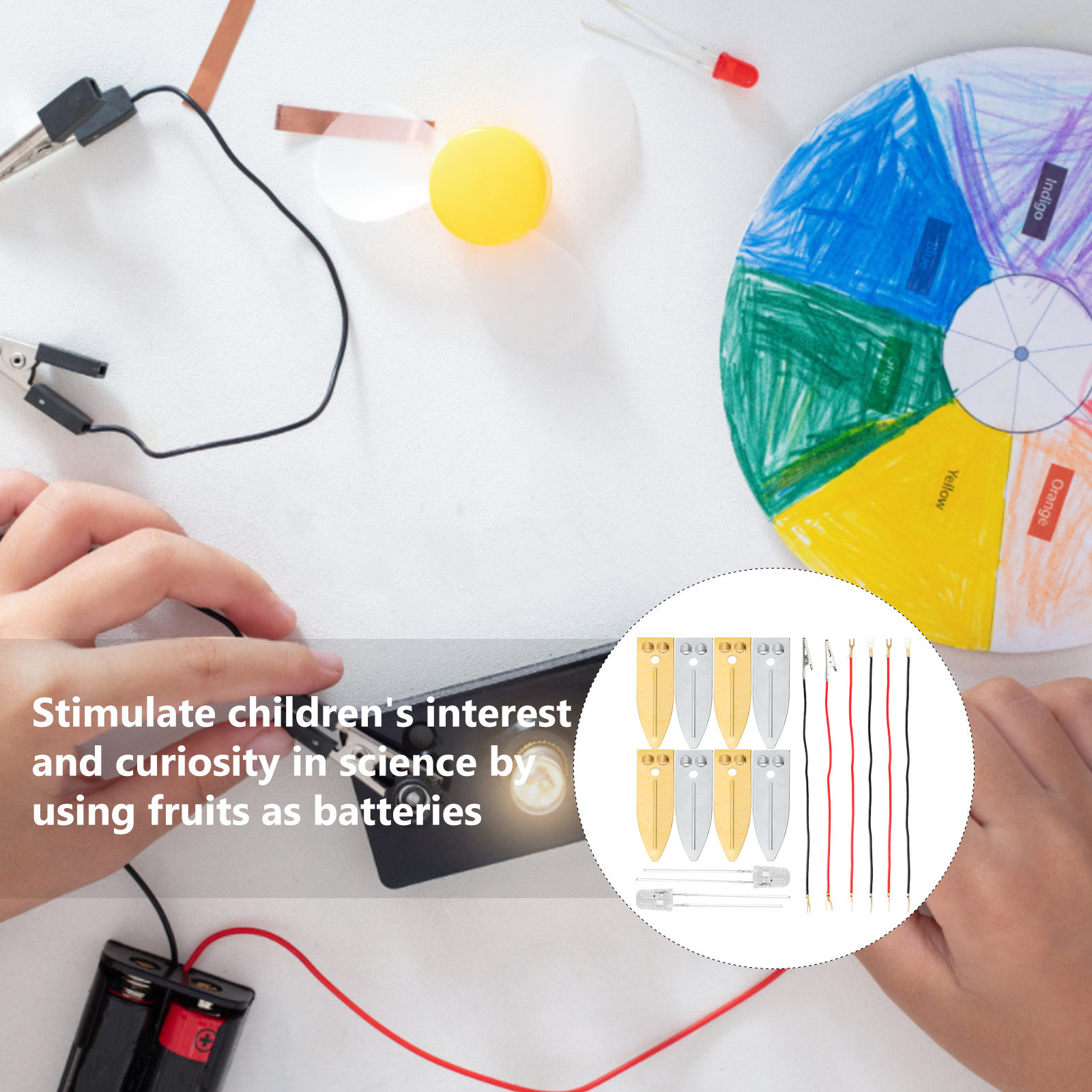 1Set Potato Battery Science Ki - Science Kit recension och pris